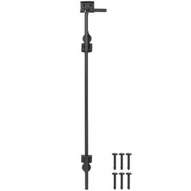 Boodvon B0cqbscsmd 36 Inch Cane Bolt Gate Drop Rod Heavy Duty Hardware Ground Latch For