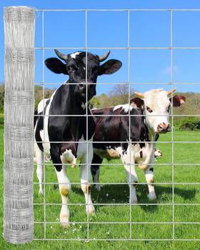 Pq1mjhlxlhzwwsqnd1hyawo7d6 Boupower Farm Fence 5ft X 164ft Galvanized Wire Fencing Hd Cattle Metal