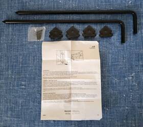 Brainerd B005 #b005 18 Inch Steel Cane Bolt For Locking Gates New/unused/open Box