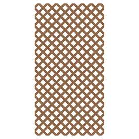 Branded 313051536573 4 Ft. X 8 California Redwood Classic Diamond Vinyl Lattice Panel - Framed