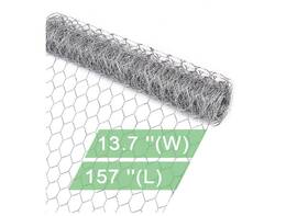 B08tm168wk Branded Garden Poultry Chicken Wire Netting - Fence Animal Barrier
