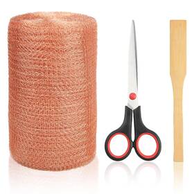 Cm-5x35 Branded 5 Inch X 35ft 100% Pure Copper Mesh Roll Rodent Control Wool For Slugs