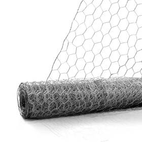 Nb20-4x150m1 Branded Fencer Wire Chicken Fence 48 Inch X 150 Ft 20-gauge Galvanized 1 Mesh Silver