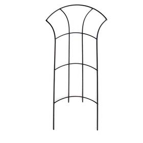 Tamt876 Branded 12 Inch X 24 Black Steel Garden Trellis For Climbing Plants Roses Cucumbers