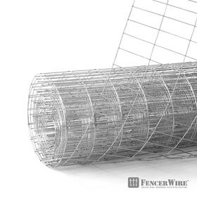 Wb125-2x50m24 Branded Welded Wire Fence Roll Galvanized Steel 2x4 Mesh 12.5 Gauge 2x50 Ft Heavy Duty