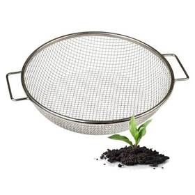 Scrn-5gl-250 Bullock Global Llc Round Soil Sifter For 5-gallon Bucket 1/4-inch Mesh Stainless Steel 1/4 Inch