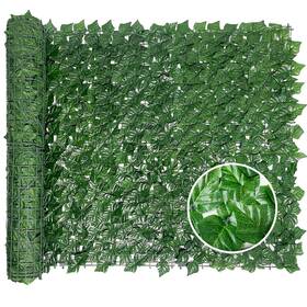 X120 Bybeton 761259348083 Artificial Ivy Privacy Fence - 40 Inch Uv-resistant Green Fake Vines Leaf Grass