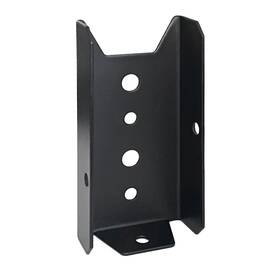 Camnwamn Jh-xu2x4-blk20p 24 Pack 2x4 Deck Railing Brackets 18-gauge Steel Black Powder Coated Fence R
