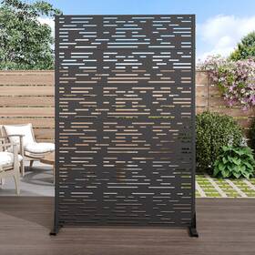 Ge040241 Casaphoria 72 Inch H X 47 W Metal Privacy Screen Outdoor Freestanding Decorative Divider F