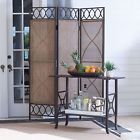 Cb503369 Home Improvements Outdoor Bronze Beige Wide Panel Patio 708702578512