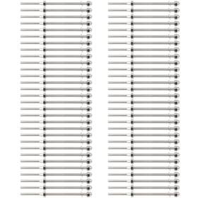 Challcrea S6s-01860 60pcs 1/8 Cable Railing Hardware System Kit Swage Threaded Stud Te