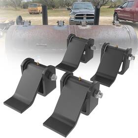 Chenteel B0bxxbrlr3 Dump Trailer Tailgate Hinges Kit With Metal Bushing And Grease Zerk For Door Gate Bod
