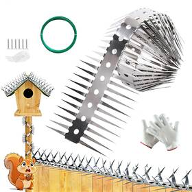 Bs-324 Chlemeter Anti-climb Spikes For Raccoon And Bird Protection - Heavy-duty 1pcs