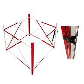 053312 Chongyttuo Portable Telescopic Fence Well Net Manhole Cover Guardrail Movable 41.3 35 Inch