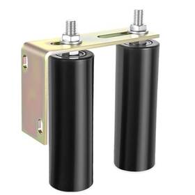 Chxlqqx Chx2198 6 Inch Gate Roller Guide Sliding Hardware With L-bracket Universal Adjustable