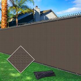 Cisvio 974813740351 5ftx50ft Fence Privacy Screen Heavy Duty 170 Gsm Windscreen And Dustproof Fabri