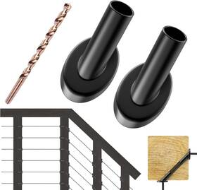 Cke 313109328372 Patent 40 Pack Black 45 Degree 3/16 Inch Angle Beveled Protector Sleeves T316