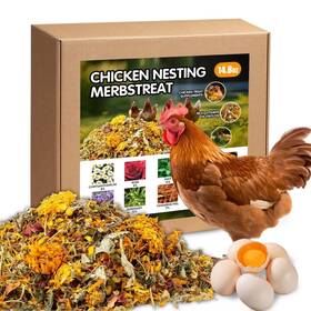 Clocal Jsl-10 14.8 Oz Nesting Herbs For Chicken Coop - 10 Natural Dried C