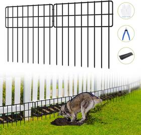 Colrasn Fl-fence-13 30 Panels No Dig Fence Animal Barrier Fencing 13in H X 30ft L