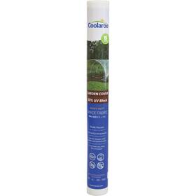 457945 Coolaroo 6 Ft. W. X 15 L. White 50% Uv Sun Screen Fabric