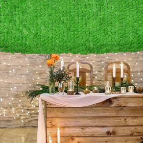 Costway 445028113142 39.4 Inch Green Artificial Ivy Privacy Fence Screen Faux Hedge And Vine Dec