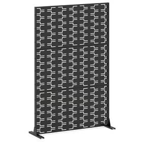 Costway Hcst09871 72 Inch H X 48 Wmetal Privacy Screen With Expansion Bolts And Connection Screws For Patio