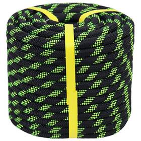 Crayza 707933817360 Braided Polyester Rope 3/8 In X 100 Ft Arborist Climbing For Tree Clim