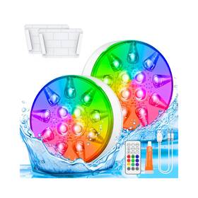 Yze221004 Crislex 1 Pool Lights For Above Ground Inground Underwater Rechargeable Submersib