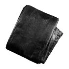 Crs200701 Aleko Privacy Mesh Fabric Screen Fence With Grommets Feet Black
