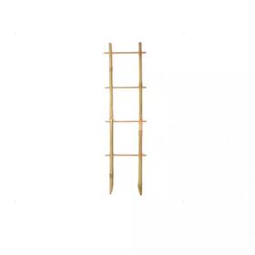 Cubilan 445011175171 3-pack 16 Inch Bamboo Ladder Trellis For Indoor Climbing Plants Support Pot