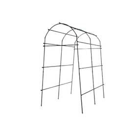 Cubilan 445034924916 7.5 Ft. Garden Arch Trellis With Pe Coated Metal Structure Kits And Accessoriles