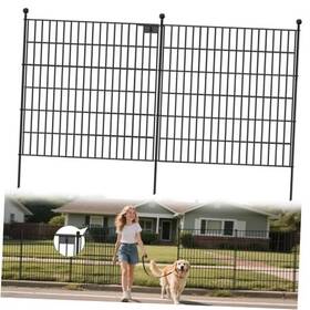 Cyantor-us Zldm-75h-20p 20 Panels No Dig Decorative Garden Panels-30 In H X 50 Ft L With Gate