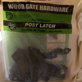 210006 D&d Technologies Steel Latch Black Powder Coated Heavy Duty Rust Resistant 210006 D&d Technologies Steel Latch Black Powder Coated Heavy Duty Rust Resistant