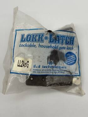 Ll2abg D & Technologies D&d Lokklatch Lockable Household Gate Latch Sealed New