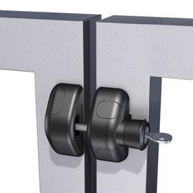 D&d Technologies Mlsps2lrb Magnalatch Side Pull - General-purpose Magnetic Gate Latch