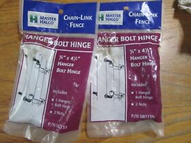 087135 D410 Hanger Hinge Bolt 5/8inch X 4 Halco Galvanized Lot Of 2