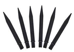 Dada Mfg 781509903763 Aliotech 6pcs 8.25 Inch Reinforced Ground Spikes Solar Lights Abs