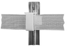 2334-25w Dare Products Inc 10 Pack Electric Fence Insulator Studded T-post White