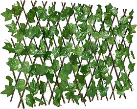 Dear House 2pcs Fence Privacy Screen Artificial Leaf Faux Ivy Single Sided Leaves