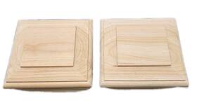 Deckorators 753904113511 4x4 Cedar Newport Classic Post Cap 2pack 133