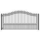 Dg12prassw Aleko Prague Single Swing Driveway Gate