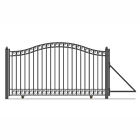 Dg16dubsslac1500 Aleko Dublin Style Iron Wrought Single Sliding Gate 649870022134
