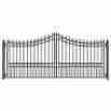 Dg16mosd Aleko Moscow Style Ornamental Iron Wrought Dual Driveway Gate 16 High Quality 013964716344