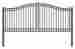 Dg18dubd Aleko Dublin Style Ornamental Iron Wrought Dual Driveway Gate 18 High Quality 013964716887