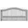 Dg18lonssw Aleko London Style Ornamental Iron Wrought Single Swing 18 Driveway Gate 013964716177