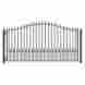 Dg18mund Aleko Munich Style Ornamental Iron Wrought Single Swing 18 Driveway Gate 013964716764