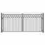 Dg18stod Aleko Stockholm Style Ornamental Wrought Dual 18 Driveway Gate High Quality 013964716016