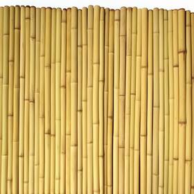 Dlh Western 313114036033 Bamboo Fence Roll Diameter Natural Privacy 6 Feet High X 8 Long 1 Inch