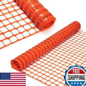 Doeworks B09wqt1xlv Safety Fence 4 X 100 Ft Orange Plastic Mesh Roll Barrier Netting