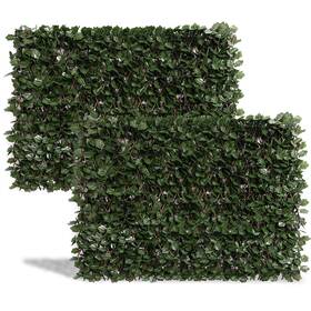 Doe-lbexh08-2p Doeworks Expandable Fence Privacy Screen For Balcony Patio Outdoor Double Sid